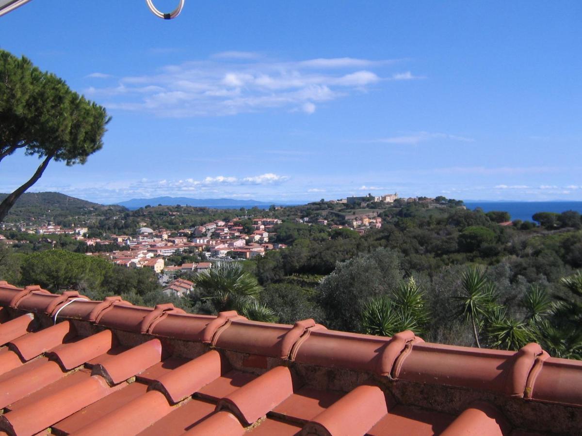Studio-Appartment In Landhaus Mit Meerblick Porto Azzurro Exterior photo